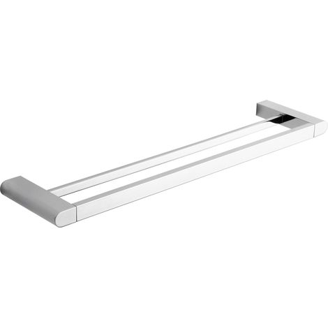 Mexen Adox doppio gancio per asciugamani, cromo - 7018225-00 (1/2)