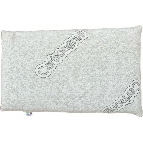 Guanciale in memory foam e particelle in carbonio - Carbon15 (1/5)