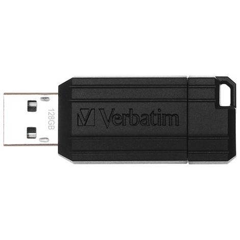 Clé USB VERBATIM PinStripe 49071 USB 2.0 128 Go (1/5)