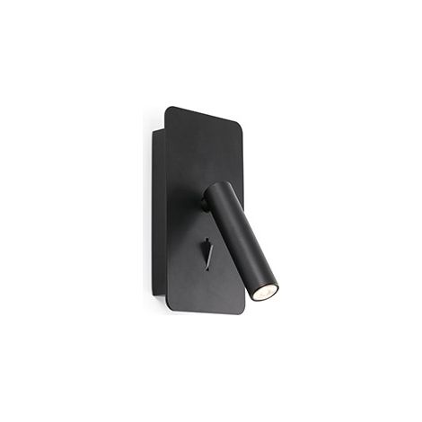 Faro Barcelona – Applique murale LED minimaliste 3W – Température de couleur 3000K – Lumens 140 – Angle de faisceau 30° – Interrupteur intégré (1/4)