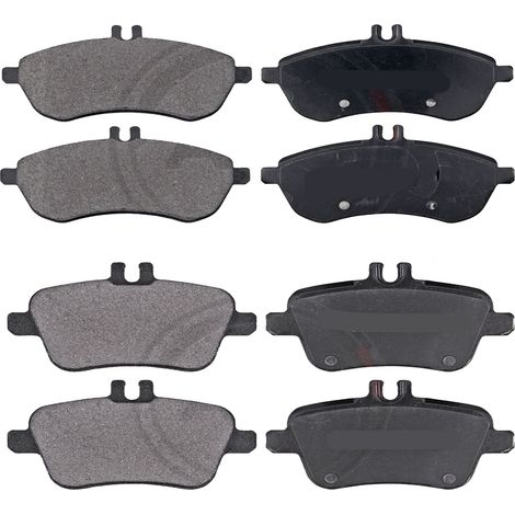 KIT PASTIGLIE FRENO ANTERIORI E POSTERIORI compatibile con MINI CABRIOLET (R52) / PASTIGLIE FRENANTI AUTO OEM P 06 030,P 06 032 / SOSTITUZIONE DIRETTA / BASSA POLVERE / SILENZIOSO