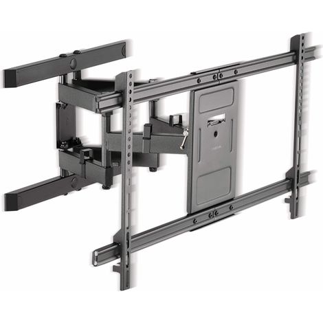 Wandmontierter fernseher mit 43 90 zoll neigungs winkelstange (1/5)
