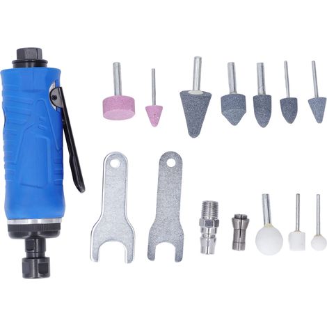 Ponceuse pneumatique à matrice 22 000 tr/min, kit d'outils pour ponçage, meulage et polissage (1/5)