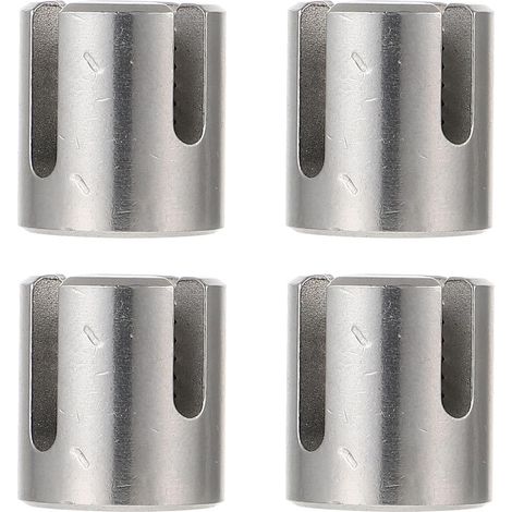 4 bridas de acero inoxidable con estructura en cruz (1/5)