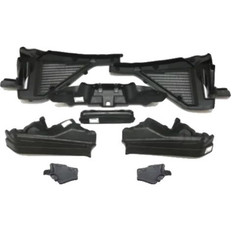 Motorraum-Trennwand, Hitzeschutzisolierung, langlebiges Material, komplettes Set (1/2)