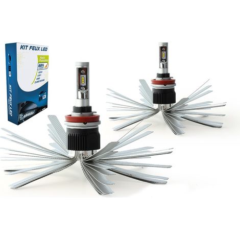 Kit LED H11 + H9 Xenled - 6000Lm - Moto - 12V/24V (1/4)