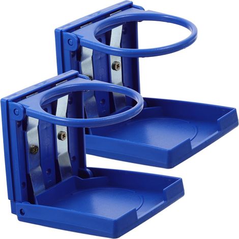 Portavasos magnéticos plegables de 2 piezas, para coche, oficina y plástico plegable (1/5)