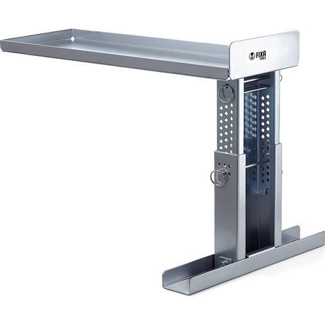 Rosvola Teleskop-Leiter-Nivellierer, Stabile Basis für Treppen, Rutschfeste Oberflche, Hilfsmittel aus Stahlmaterial, Beinstabilisierungswerkzeug, Abstandshalter, Komplettes Zubehr für (1/5)
