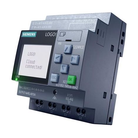 Siemens LOGO 24 CE modulo programmabile 24 V DC