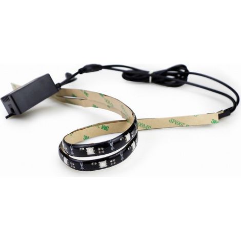 Striscia led gembird usb striscia led rgb 2 x 50cm