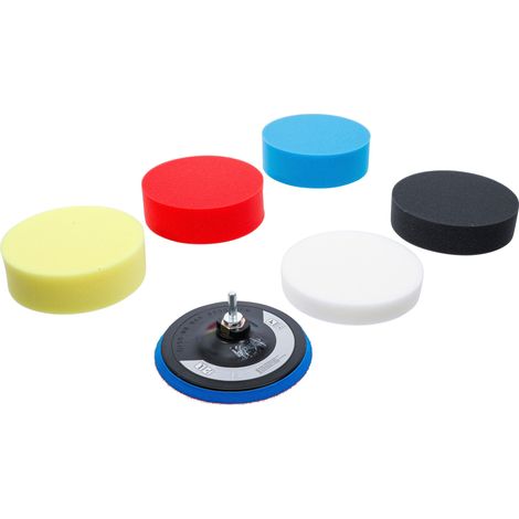 BGS  Juego  de  pulir  Ø  150  mm  6  pzs.  -  74379 (1/4)