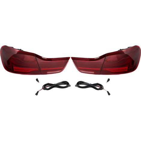 Juego de luces traseras, compatible con la Serie 4, iluminación LED, características de seguridad mejoradas, par (1/2)