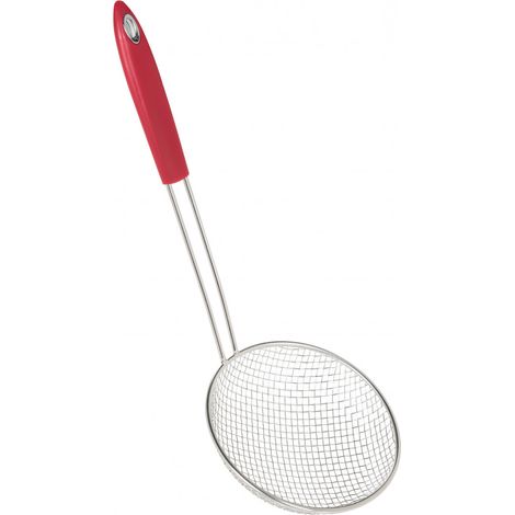 PASSOIRE ECUMOIRE INOX AVEC MANCHE (1/3)