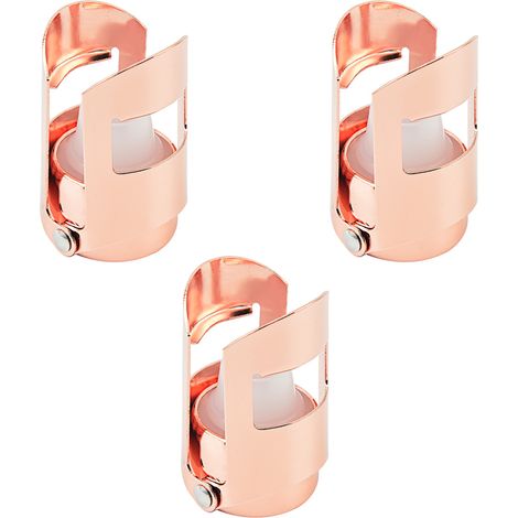 Stopper Champagne - Acier Inoxydable Noir et Silicone Alimentaire - Pour Bouteilles de Champagne et Cava - 1 Pièce (1/5)