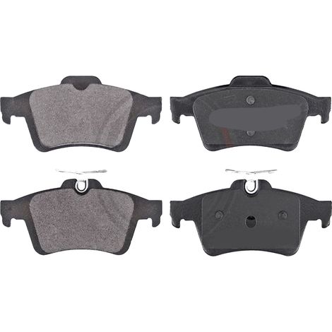 KIT PASTIGLIE FRENO POSTERIORI compatibile con FORD TRANSIT CONNECT (P65, P70, P80) / PASTIGLIE FRENANTI AUTO OEM 37216  37477, / SOSTITUZIONE DIRETTA / BASSA POLVERE / SILENZIOSO