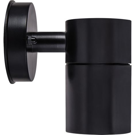 Applique extérieure noire tube bas GU10 IP54 Struhm (1/5)