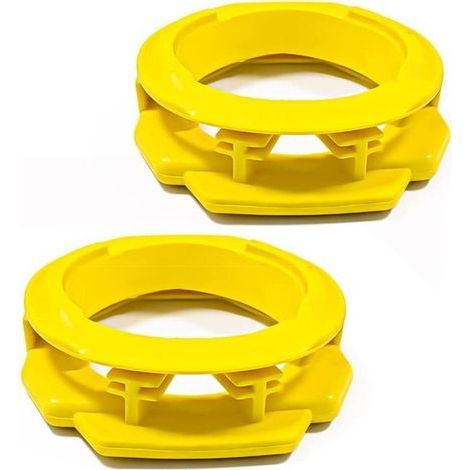2er-Pack Ersatz-Fußmatten für G2, G3, G4, Alpha2, Alpha 3, Pacer & Ranger, Baracuda Poolreiniger W83275 W70327 W72855 W69721 (1/5)