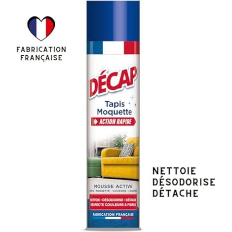 Reinigungsspray für Teppiche und Teppichböden 600ml - Decap