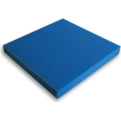 Wiltec – Tapis japonais filtrant 50 x 50 x 5 cm – Densité 30 ppi – Filtre de bassin et aquarium – Support biologique pour filtration efficace