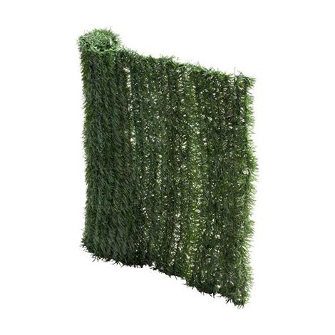 Siepe verde artificiale 1x3mt 36 var/m foglia fine bicolore (1/2)