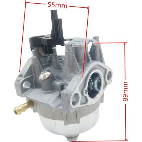 Lot de 2 Carburateur compatible avec moteur Honda GCV160, GCV160LA0 S3A et tondeuse HRR2167VKA, remplace 3252818 et 505-089. (1/5)