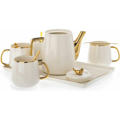 Set da caffè Noah in oro bianco (1/5)