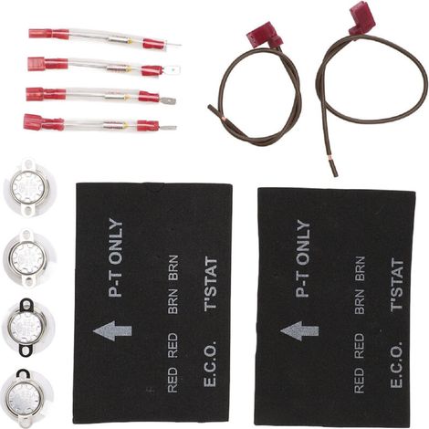 2 SETS RV WATER COVER THRUMEUR COVER WITH ECO THERMOSTAT KIT AMHANDANT SAFETY PLACEMENT FOR ATWOOD 91447 93866 (1/5)