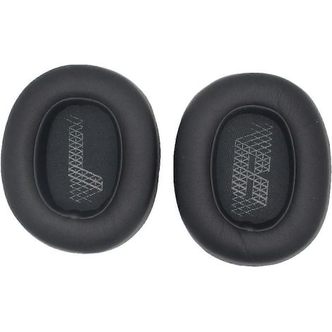 Lot de 2 protections d'oreillettes noires pour casque Live 650BTNC 660 E65BTNC Duet NC (1/5)