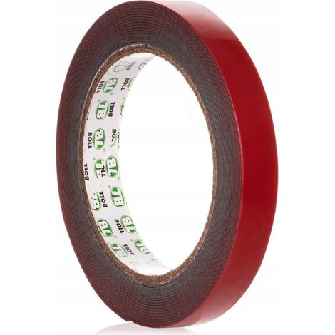 Ruban adhésif acrylique double face en bobine de 15 mm x 5 m (1/5)