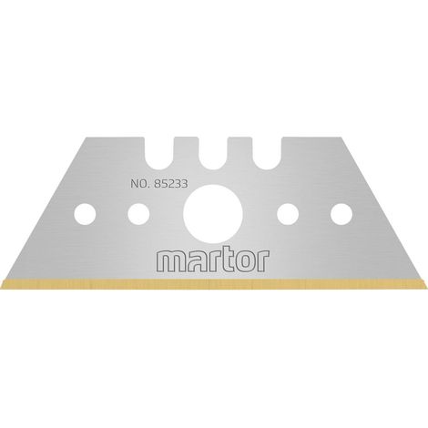 [GEBRAUCHT] B-Ware Martor Trapezklinge Ersatzklinge Sicherheitsklinge Klinge 10 Stück 85233 Stahl (1/2)