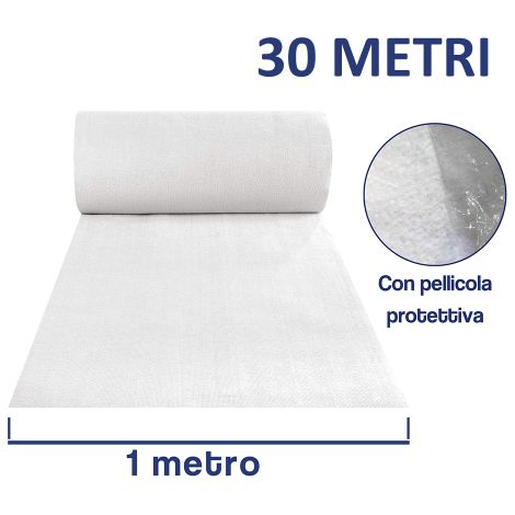 PASSATOIA IN POLIPROPILENE COLORE BIANCO EVENTI GIARDINO 30 METRI (37267/30)