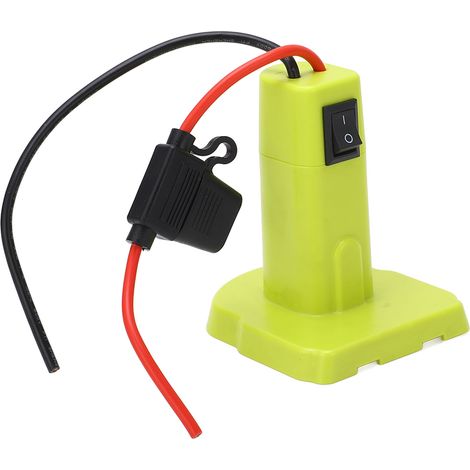 Alimentation avec fusibles et connecteurs de câble pour batterie Ryobi 18 V P102 P103 P104 P105 P107 P108 P109 (1/5)