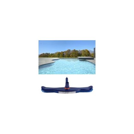Cabezal de aspiradora para piscinas, cepillo de limpieza para piscinas elevadas