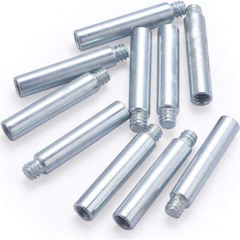 Rallonge de patte à vis pour collier de tube cuivre longueur 40 mm x10 allonges (1/4)