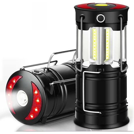 Lanterne Camping LED, Lampe Camping Rechargeable Power Bank 3 Modes , Eclairage Camping Etanche pour Camping, Randonnée, Jardin, Pêche, etc (1/5)