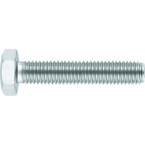 250 vis métrique tête hexagonale 10 filetage total M6 x 12 mm DIN-933 zingué - D93306012 - Index (1/3)