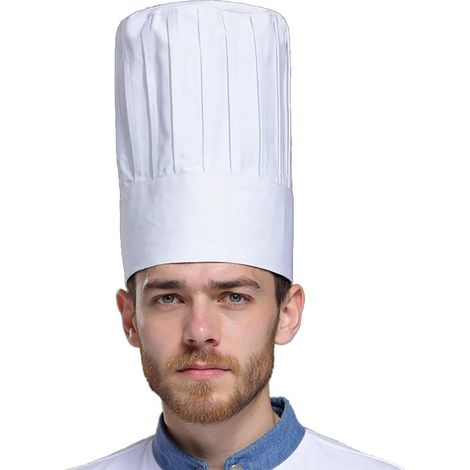 Set mit 3 schwarzen Haarnetzen mit rotem Akzent und Schleife – Atmungsaktive Kochmützen für Küche, Catering und Lebensmittelverarbeitung (1/2)