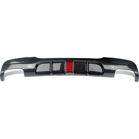 Difusor trasero para parachoques, ABS de alta calidad, compatible con sedanes de lujo E90 y E91, con aspecto de fibra de carbono. (1/2)