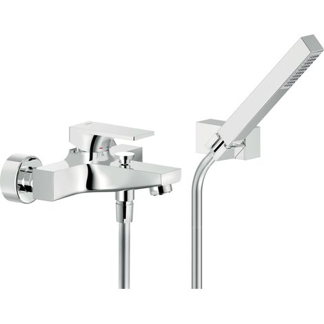 Kit doccia con miscelatore lavabo e soffione Nobili Carlo SE124110CR (1/2)