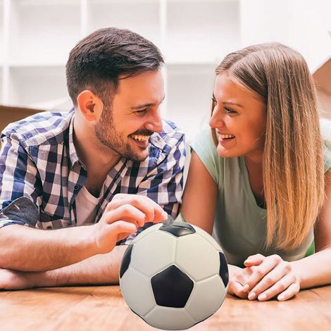 Salvadanaio a tema calcio divertenti risparmi per i tifosi
