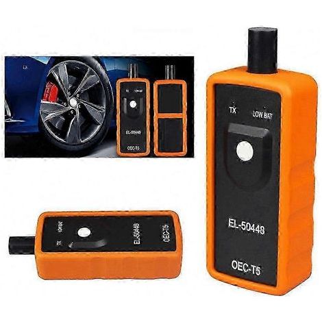 Capteur TPMS universel et outil d'activation pour systèmes de surveillance de la pression des pneus automobiles, compatible avec les véhicules GM, Opel et autres. (1/4)
