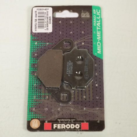 Plaquette de frein Ferodo pour SSV Kawasaki 400 FX R 1985 à 1988