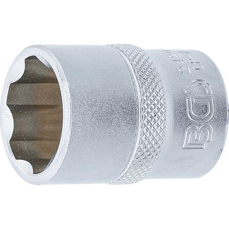 BGS Vaso de impacto Super Lock cuadro interior 12,5 mm (1/2") SW 20 mm - 2420 (1/3)