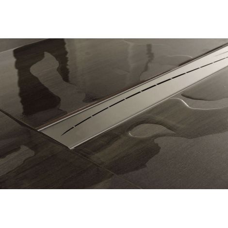 Edelstahl-Duschrinne Marisol edelstahl 800 mm (1/4)