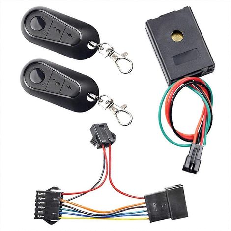 Alarmanlage für Elektrofahrräder, Touch-Start-Alarmanlage für Elektrofahrräder 36672V Diebstahlsicherungssystem für Elektrofahrräder (1/5)