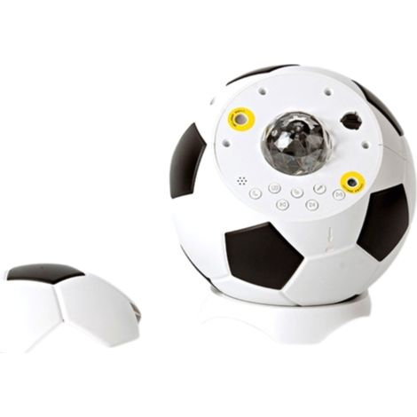 1 Lampe projection, Ballon football, Haut-parleur Bluetooth, Micro intégré, Ciel étoilé, Veilleuse ambiance (1/5)