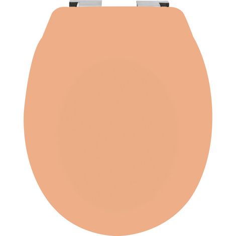 Tapa WC Thermo Hard NEELA Melocoton mate -  ABS Bisagras cromadas Spirella