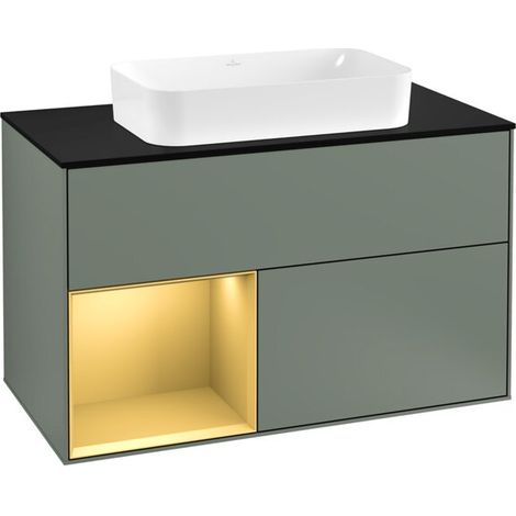 Villeroy & Boch G242HFGM Meuble sous-lavabo Finion G24 (1/2)