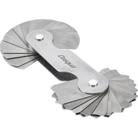Dasqua 1351-0015 Calibro per filettatura metrico 15.5 - 25 mm