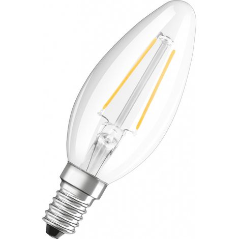 Lampadina LED Osram Star Classic B25 filamento Luce Calda E14 (1/5)